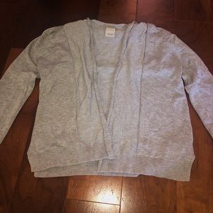 Zara gray cardigan.